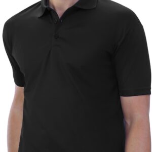 Black Polo Shirt Printing London
