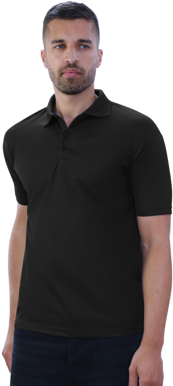 Black Polo Shirt Printing London
