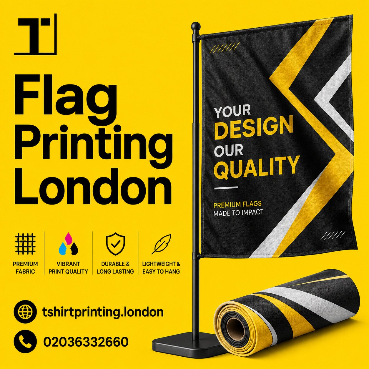 Flag printing London