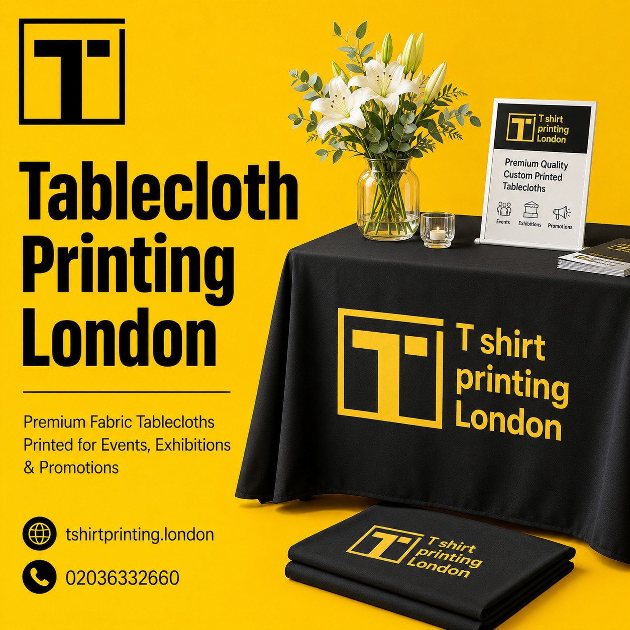 Tablecloth printing London