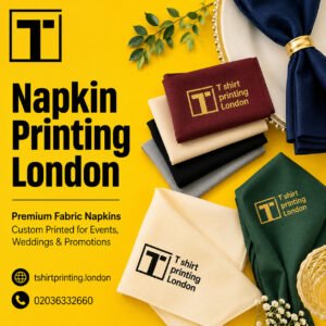 napkin printing London
